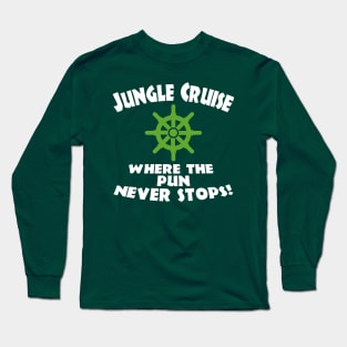 Jungle Cruise - Where the Pun Never Stops Long Sleeve T-Shirt